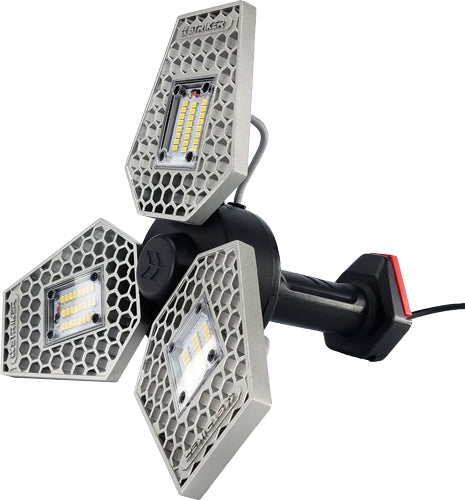 Striker Trilight 3000 Lumen Shop Light Adjustable Aluminum Heads