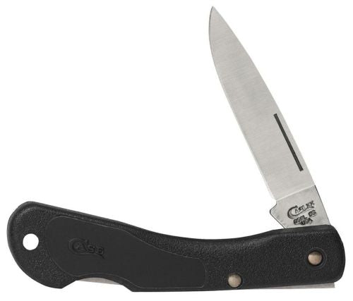 Case Lightweight Mini Black Horn Black Synthetic Smooth Pocket Knife