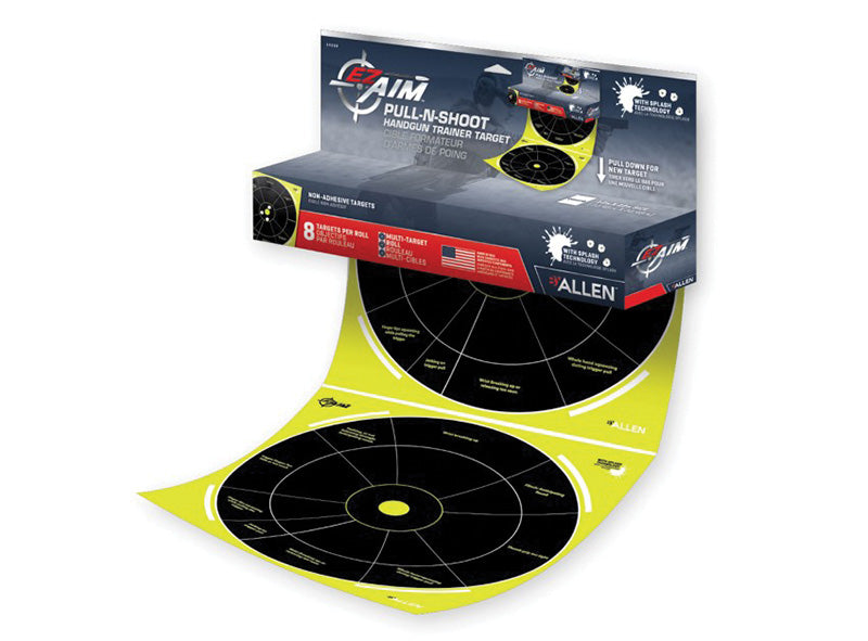 EZ Aim Pull-N-Shoot Splash Target Roll 12"x12" 8pk
