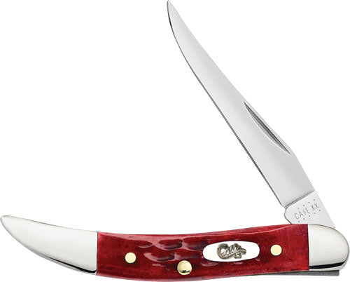 Case Pocket Worn Old Red Bone Corn Cob Jig Toothpick Knife