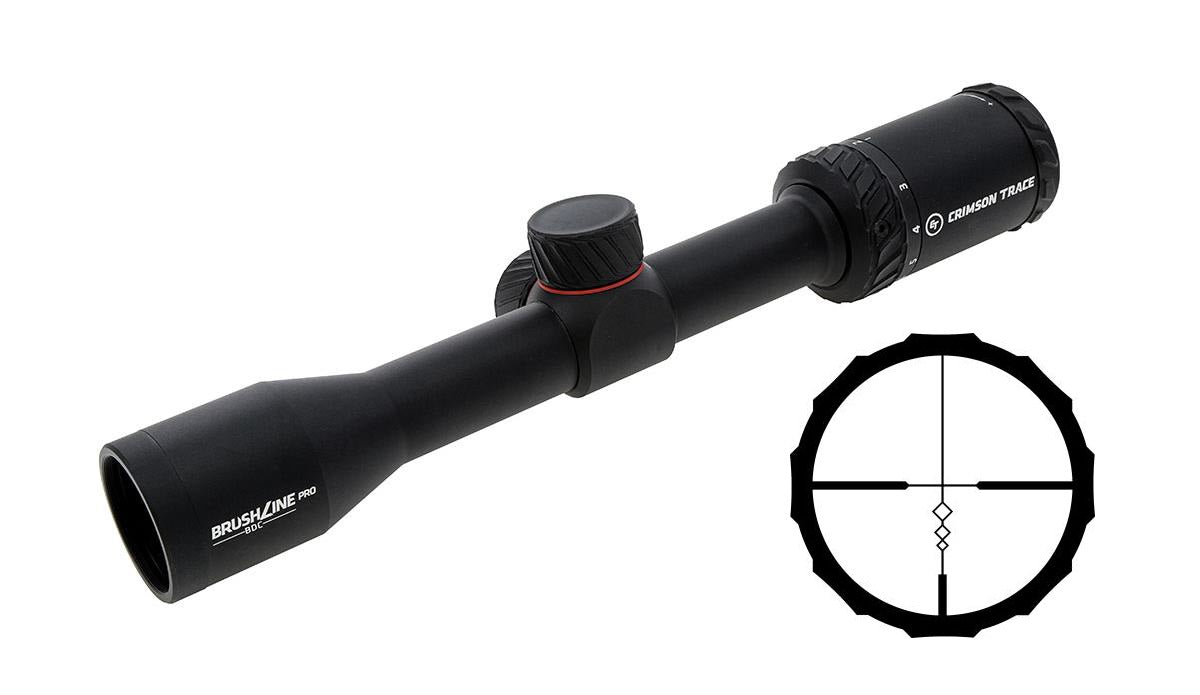 Brushline Pro BDC Riflescope 2-7x32 1 Inch