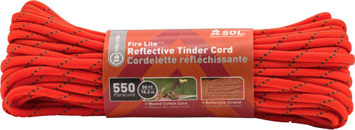 ARB SOL Fire Lite 550 Poly Paracord with Reflective Tinder - 50 Feet