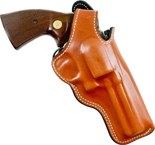 DeSantis Dual Angle Hunter RH Leather Outside Waistband Holster S&W Governor Tan