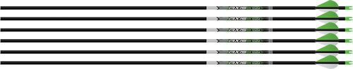 Easton Axis 5MM 300 Spine Arrow 6-Pack with 2" Blazer Vanes