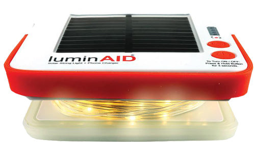 ARB LUMINAID SOLAR STRING WHITE LIGHT WITH PHONE CHARGER