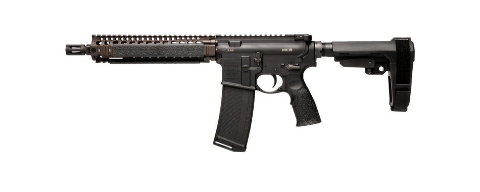 Daniel Defense DDM4 MK18 5.56 NATO 10.3" Pistol, FDE, DD Pistol Grip