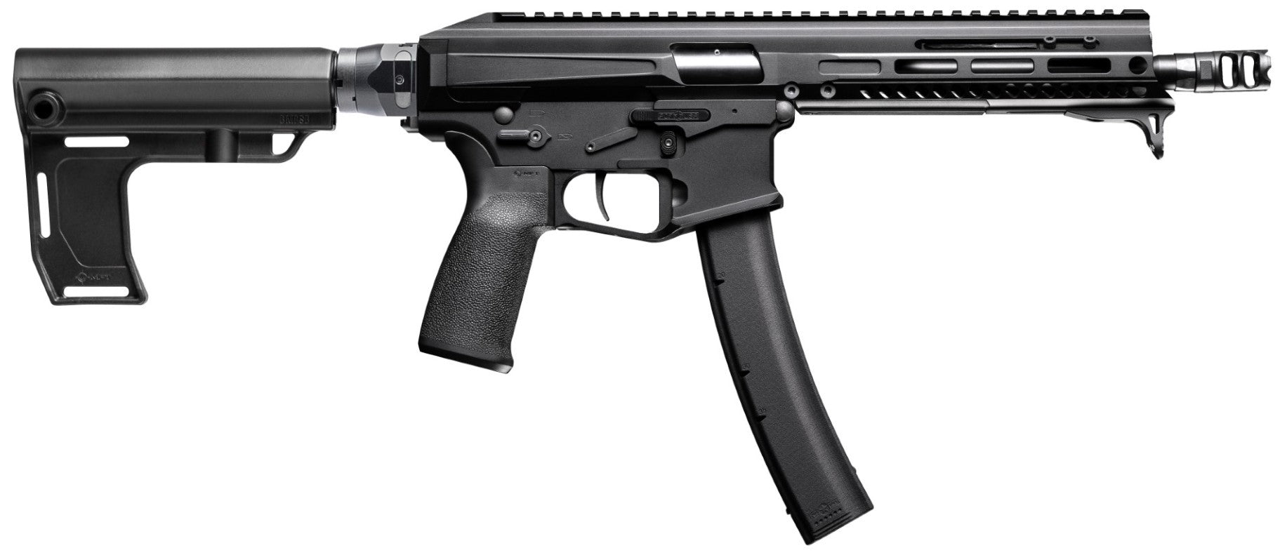 Patriot Ordnance Factory 2125 Phoenix 9mm Luger 35+1 8" Black Anodized