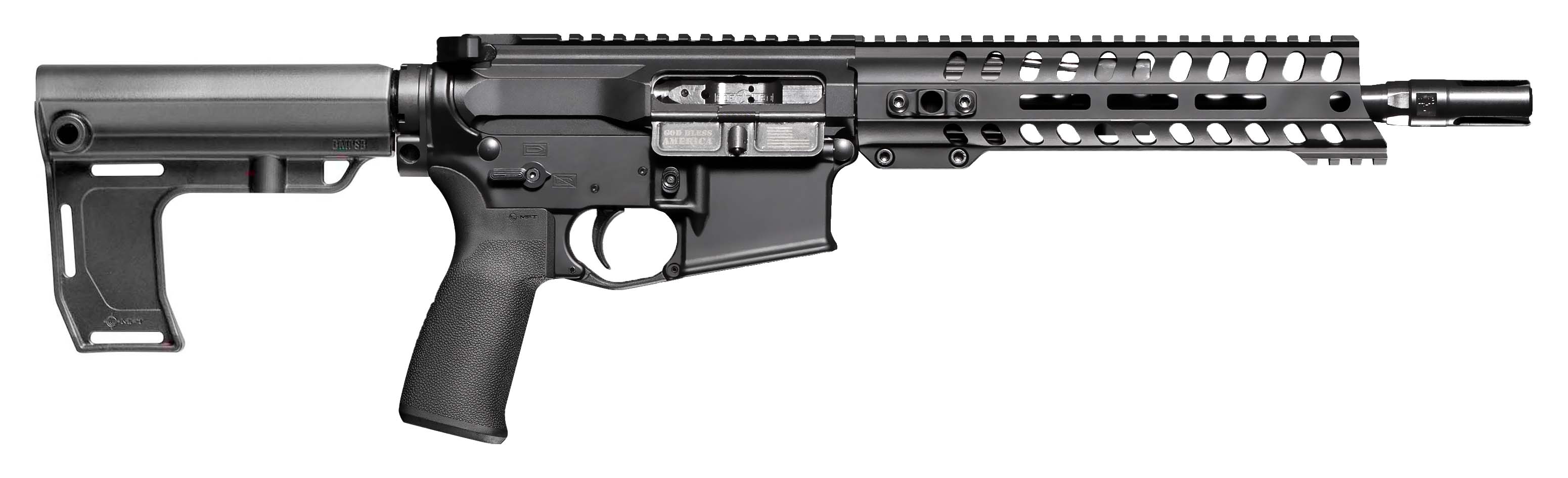 POF P15 Constable 350 Legend 10+1 10.5" Pistol with MFT Blade Stabilizer & Black Anodized Receiver