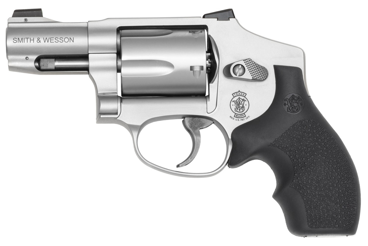 Smith & Wesson 14295 Model 940 J-Frame 9mm Luger 5 Shot 2.17" Stainless Steel Barrel, Cylinder & Frame, Black Hogue Rubber Grip, Concealed Hammer
