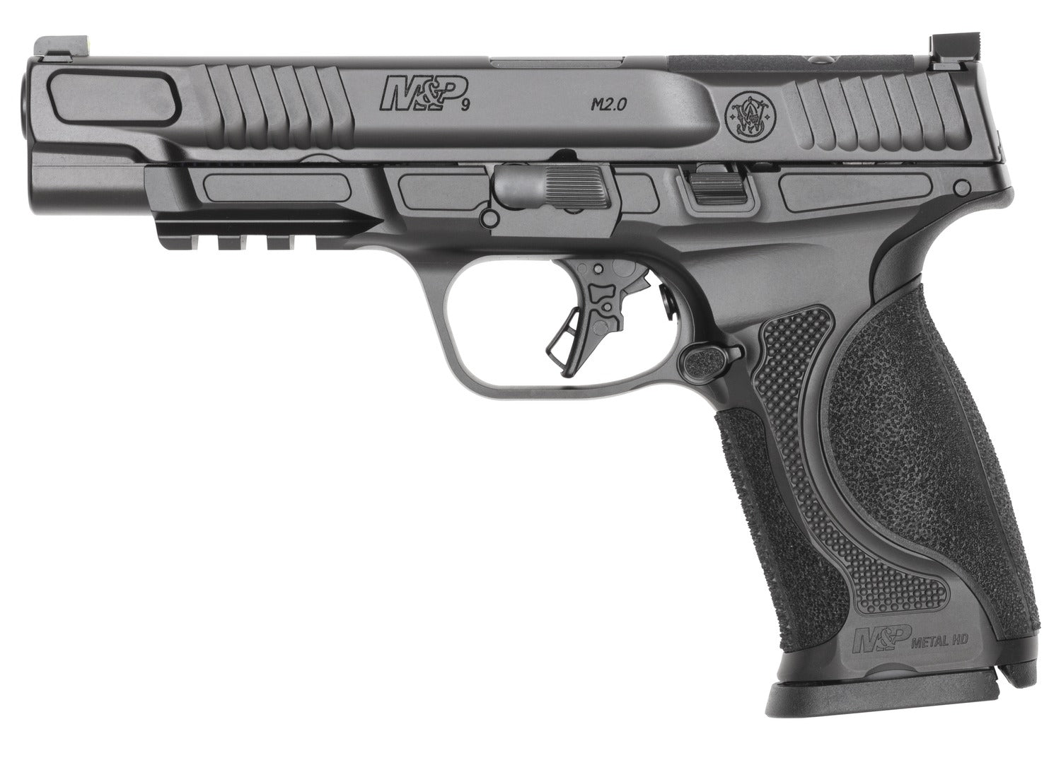 Smith & Wesson M&P9 M2.0 Metal Full-Size 9mm Luger 15+1 5" Black Armornite Pistol