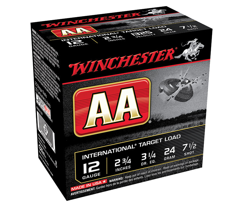 Winchester 12 Gauge Shotgun Shells  #7.5 7/8 oz 2.75 in