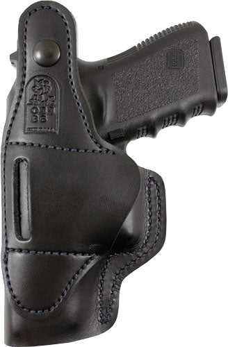 DeSantis Dual Carry II RH Leather Inside/Outside Waistband Holster S&W J Frame 2-Inch Black