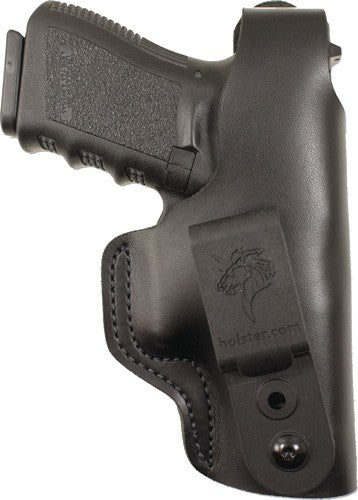 DeSantis Dual Carry II RH Leather Inside/Outside Waistband Holster Springfield XDS 9 45 Black
