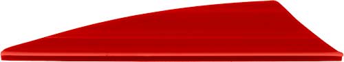 TAC Vanes Driver 2.75" Red Vanes 36-Pack for Archery