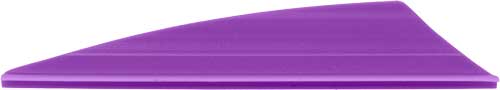 TAC Vanes Driver 2.75" Purple Vanes 36-Pack for Archery