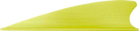 TAC VANES Matrix Shield Cut 2.25" Arrow Fletching Yellow 36-Pack