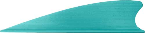 TAC VANES Matrix Shield Cut 2.25" Arrow Fletching Turquoise 36-Pack