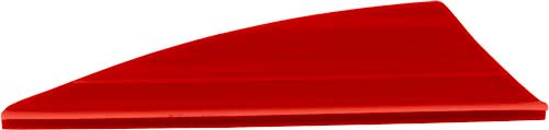 TAC Vanes Driver 2.25" Red Vanes 36-Pack for Archery