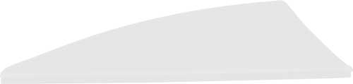 TAC Vanes Driver 2.25" White Vanes 36-Pack for Archery