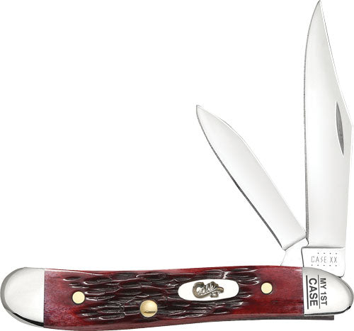 Case My First Case Old Red Peanut Peach Seed Jig Knife