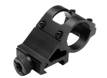 NcSTAR 1" Offset Flashlight/Laser Mount - Aluminum Black