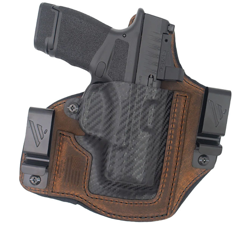 Rebel IWB Right Hand Kydex/Leather Hybrid Holster, Sig Sauer P365