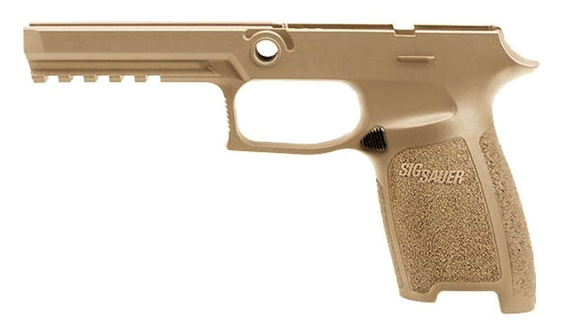 SIG Sauer P320/P250 Full Size Small Grip Module Assembly Coyote Tan