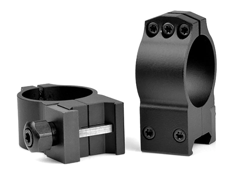 Warne 614M Tactical Rings, 30mm Medium, Matte Black