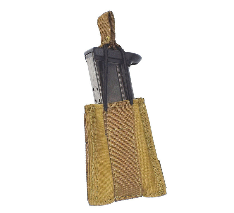 TacShield Single Speed Load Pistol Pouch MOLLE Coyote