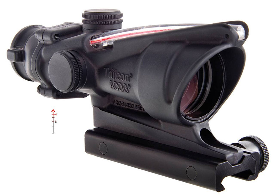 Trijicon ACOG 4x32mm Red Chevron .223 Reticle Rifle Scope