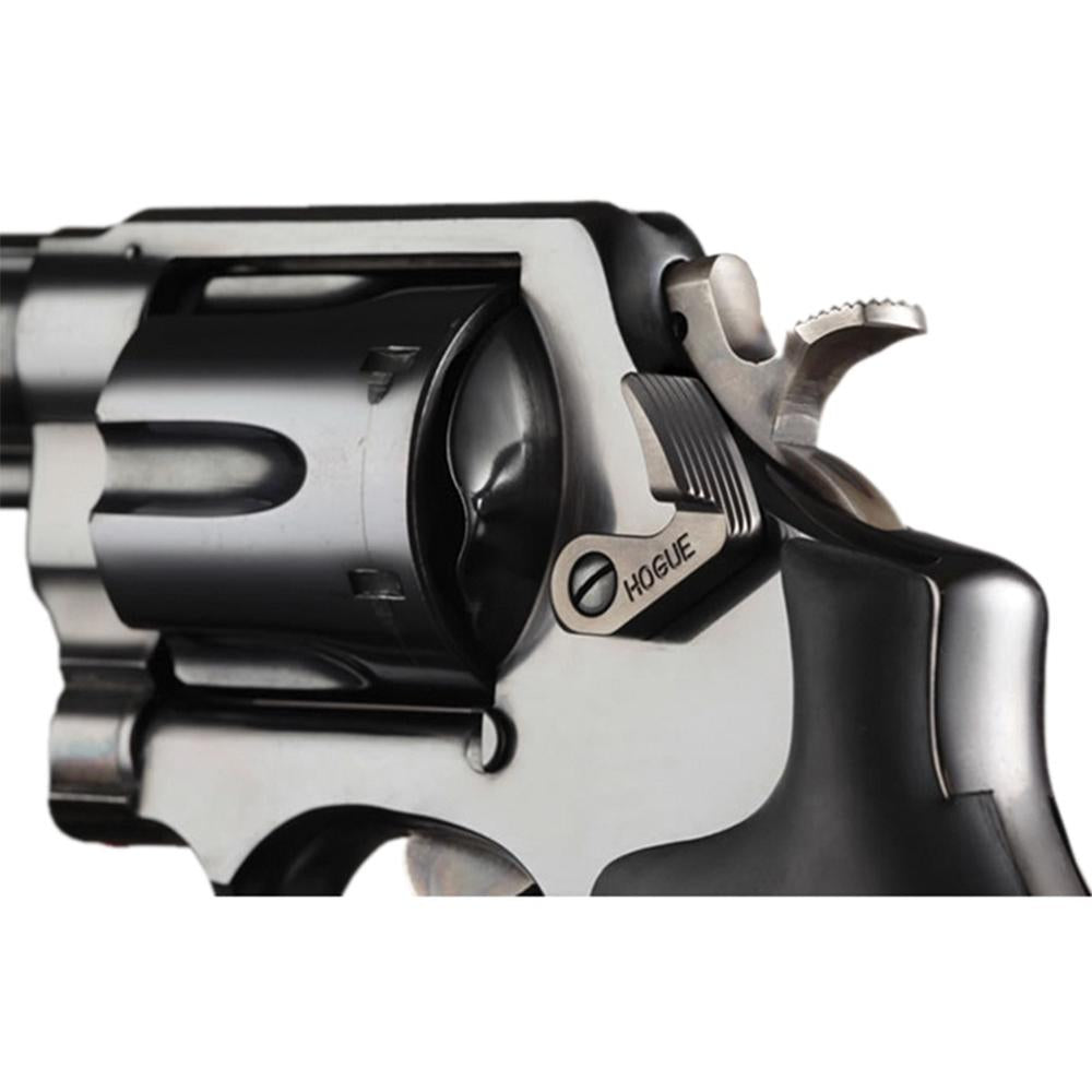 Hogue Smith & Wesson Short Cylinder Release Blued Stainless