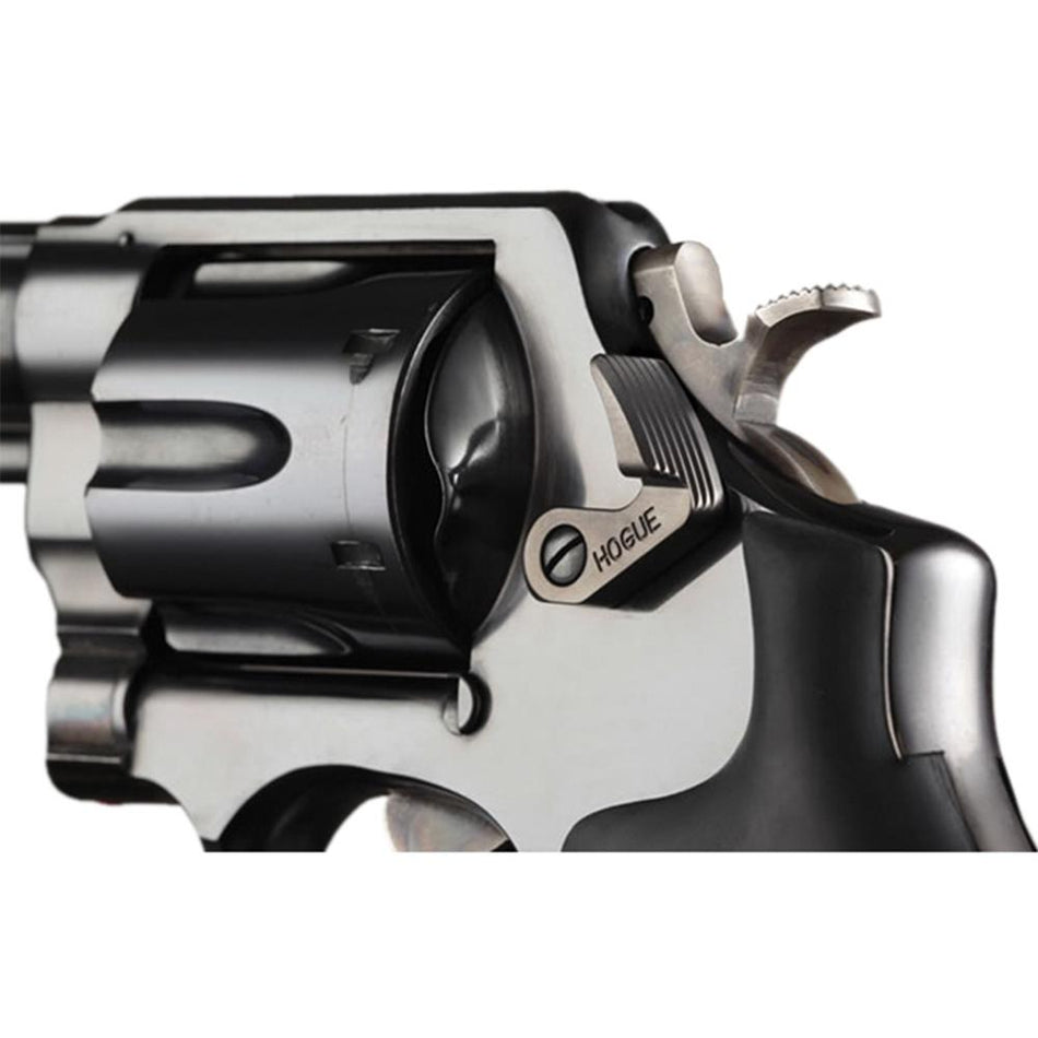 Hogue Smith & Wesson Short Cylinder Release Blued Stainless