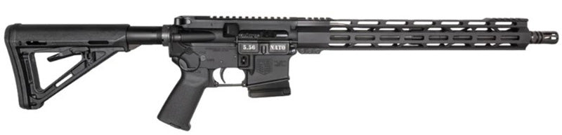 Diamondback DB1790K005 DB15 CA Compliant 5.56 NATO 16" Rifle, 10+1, Black Nitride Barrel, M-LOK Handguard, Magpul MOE Brace