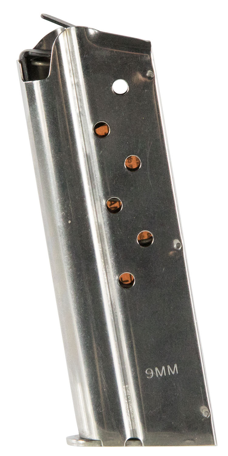 Ruger 90652 7rd 9mm Luger Stainless Steel Mag for SR1911 Officer