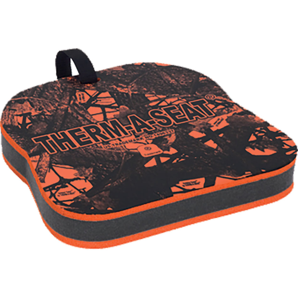 Therm-A-Seat Traditional Seat Orange 1.5 in. Waterproof Cushion
