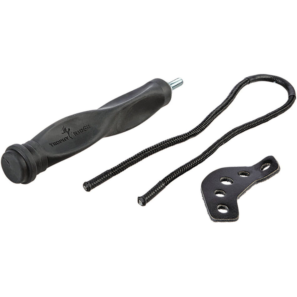 Trophy Ridge Blitz 6 in. Black Rubber Bow Stabilizer with Wrist Sling