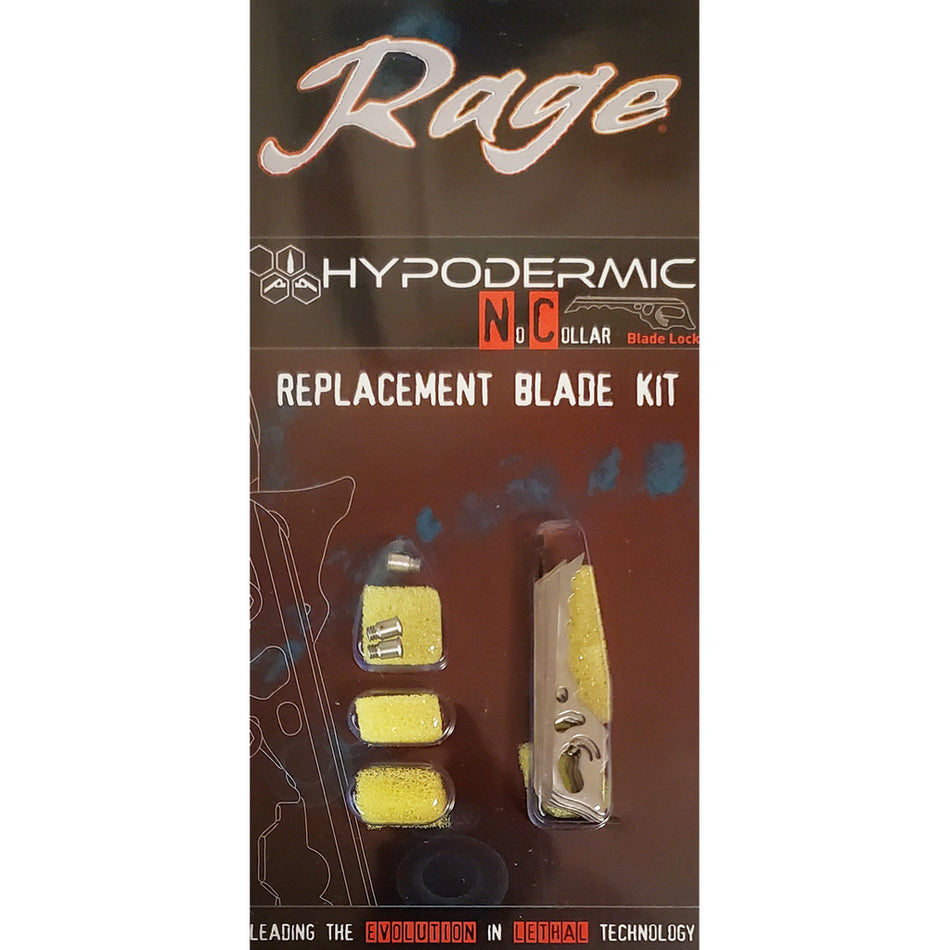 Rage Replacement Blade Kit for Hypodermic NC Broadheads 3 pk.