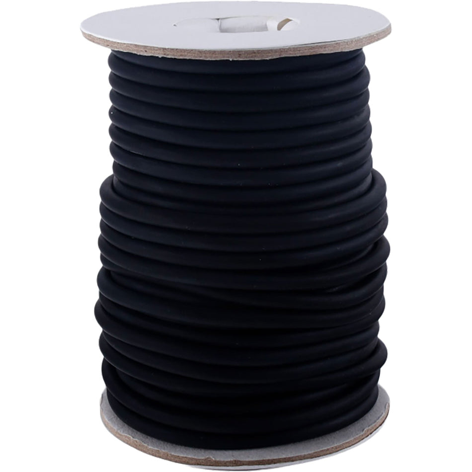 GWS Black Latex Bow Peep Tubing 50 ft. Roll