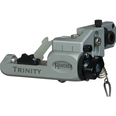 Hamskea Trinity Target Rest Micro Tune Left Hand Silver