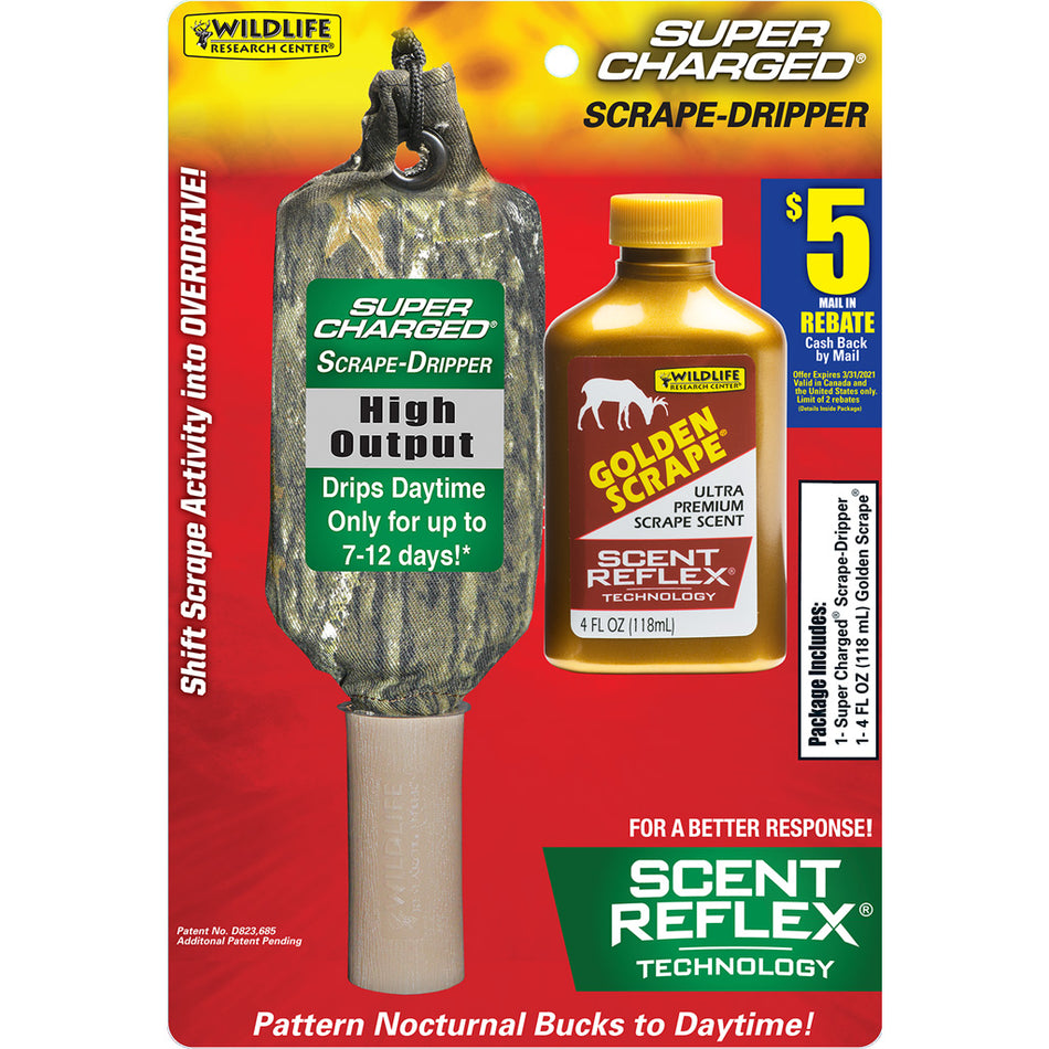 Wildlife Research Golden Scrape Smart Dispenser Combo 4 fl oz