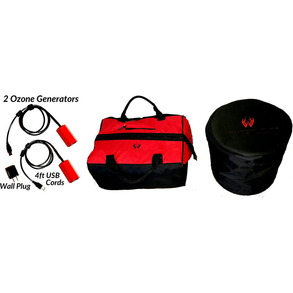 OdorKILLR Bag N Boot Ozone System Hunting Gear Deodorizer Kit