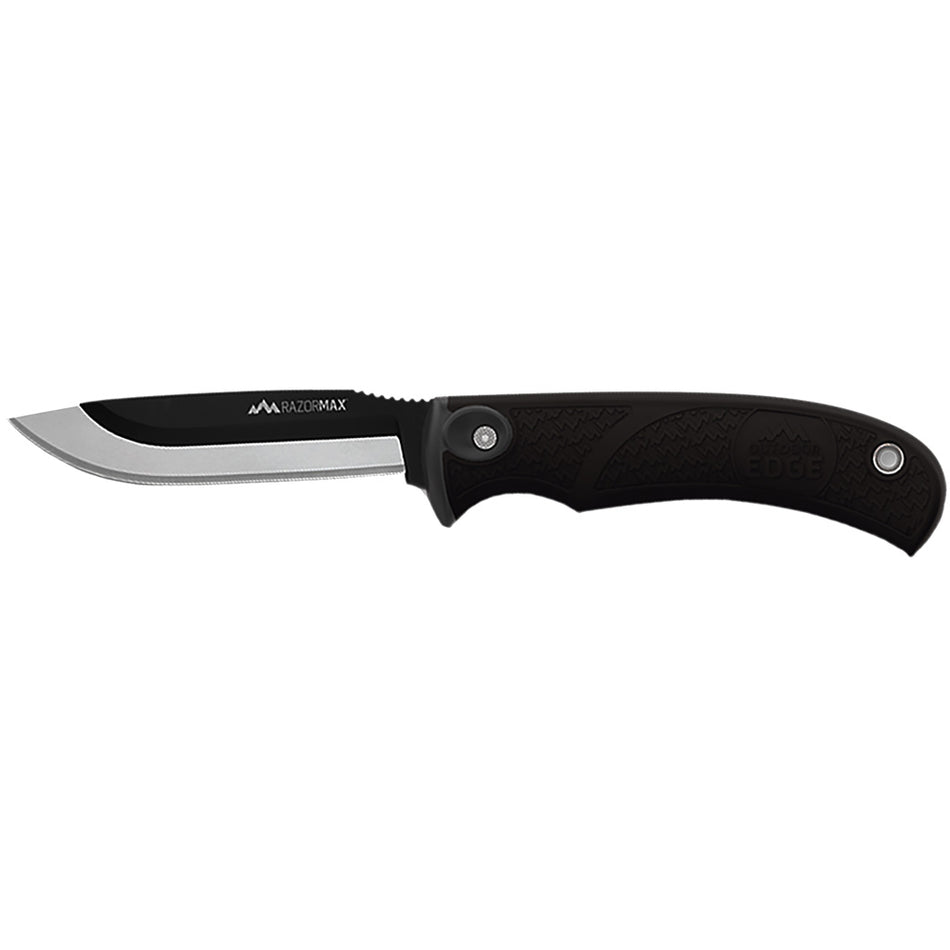 Outdoor Edge RazorMax Interchangeable Blade Hunting Knife Black
