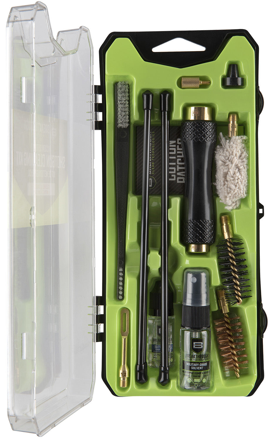 Breakthrough Clean Vision Series BTCCC12G 15-Piece 12 Gauge Shotgun Cleaning Kit
