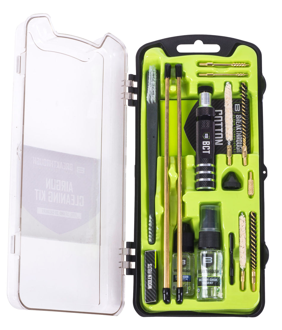 Breakthrough Clean Vision Series BTCCCAG 19-Piece Rimfire & Air Gun Cleaning Kit