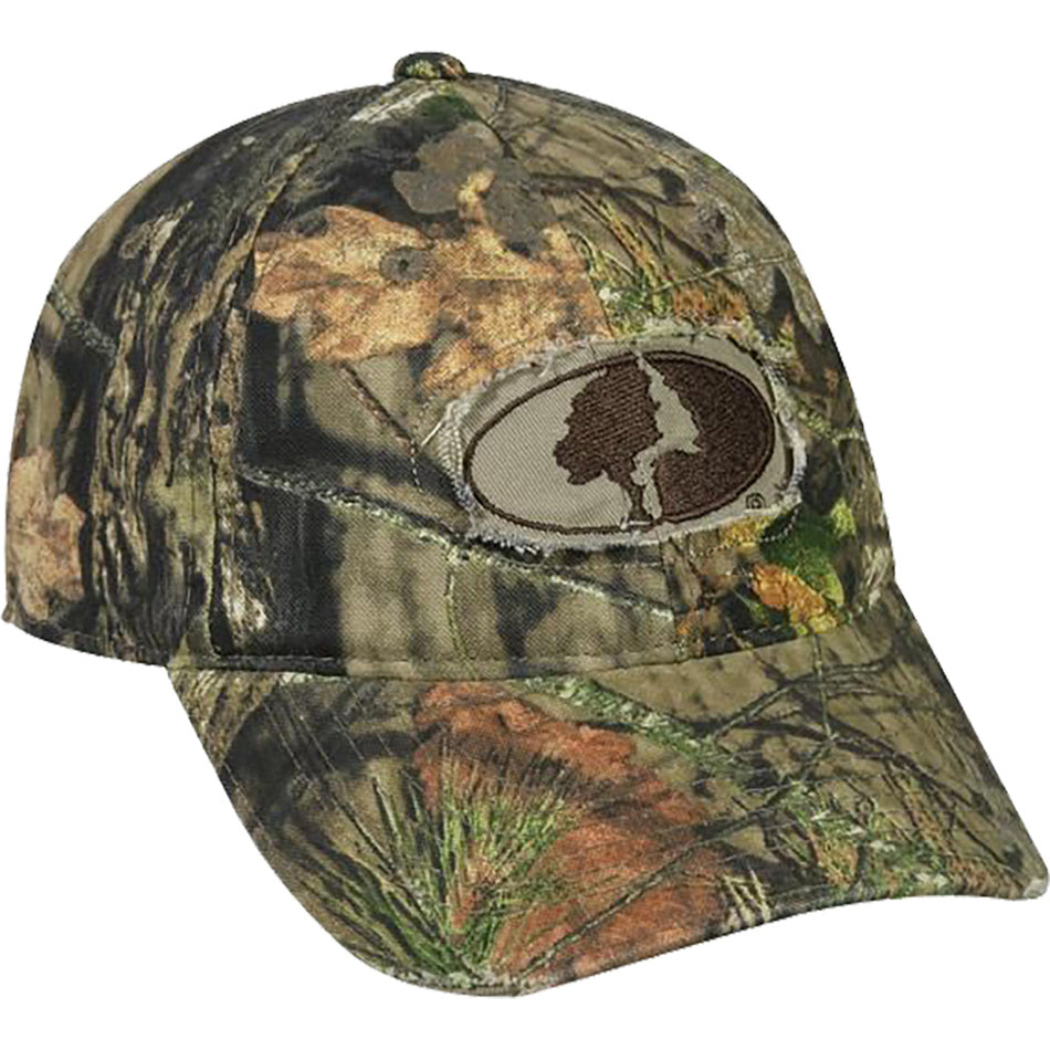 Outdoor Cap Mossy Oak Logo Hat Country Camo Tuck Away Closure