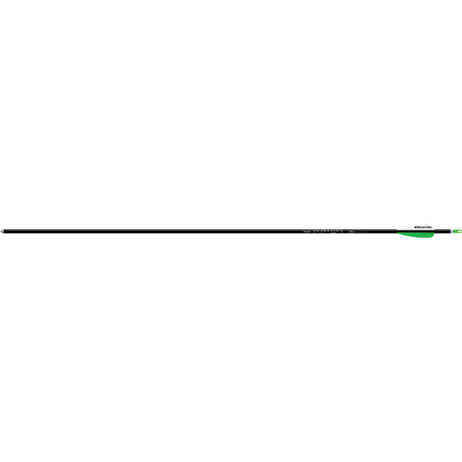 Easton Genesis 3-Inch Vane Arrows Black 36 Pack