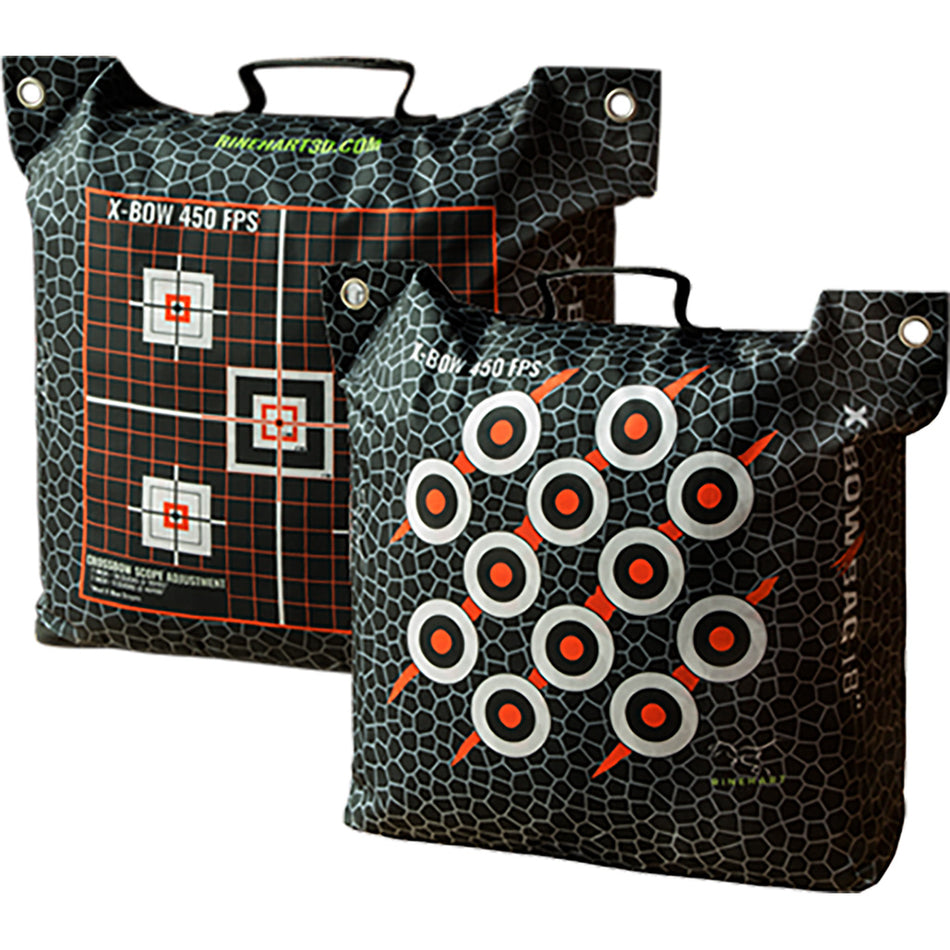 Rinehart Crossbow Bag Target with MOA Sight-In Grid