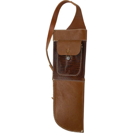Neet Osage Bowmen Bison Back Quiver Right Hand with Accessory Pocket