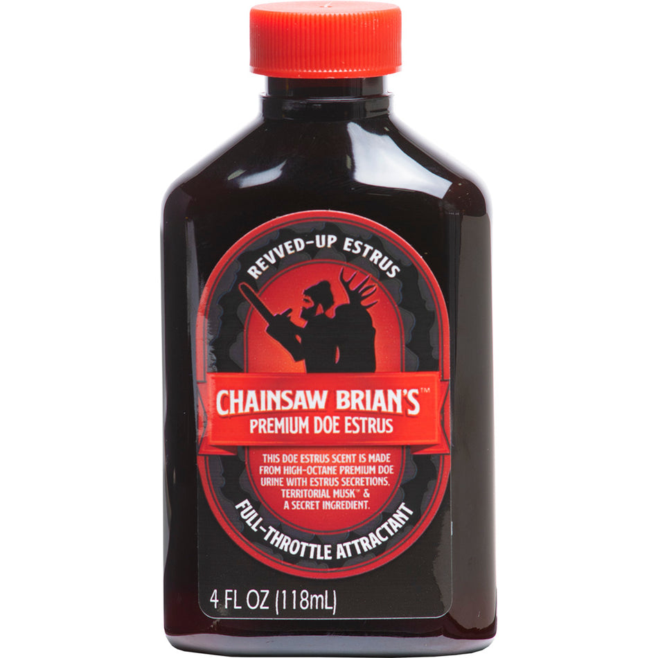 Wildlife Research Chainsaw Brian's Premium Estrus Deer Scent 4 oz.