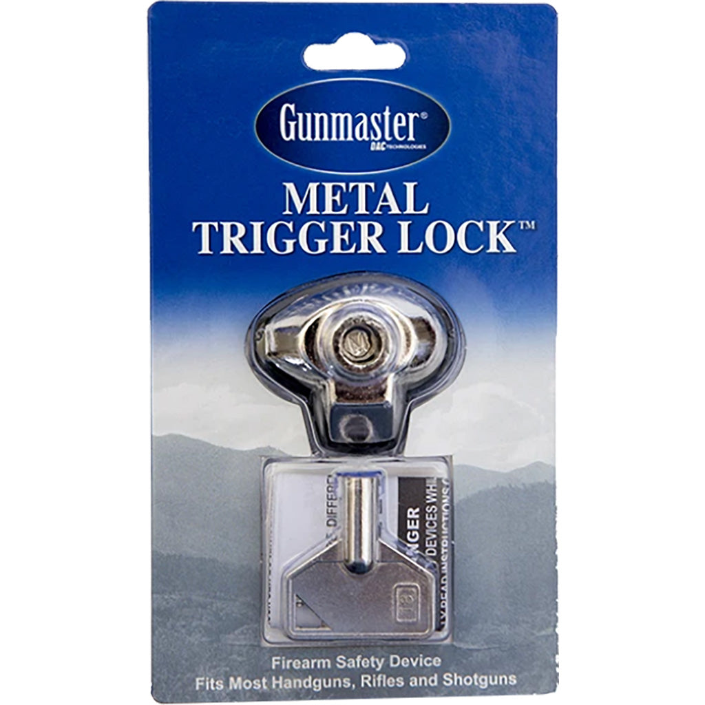 Gunmaster Single Metal Trigger Lock with Key 1 pk.